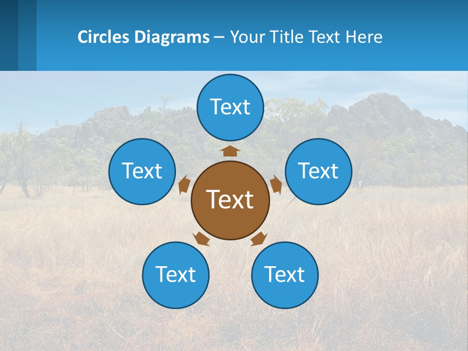 Ranch Outback Sky PowerPoint Template