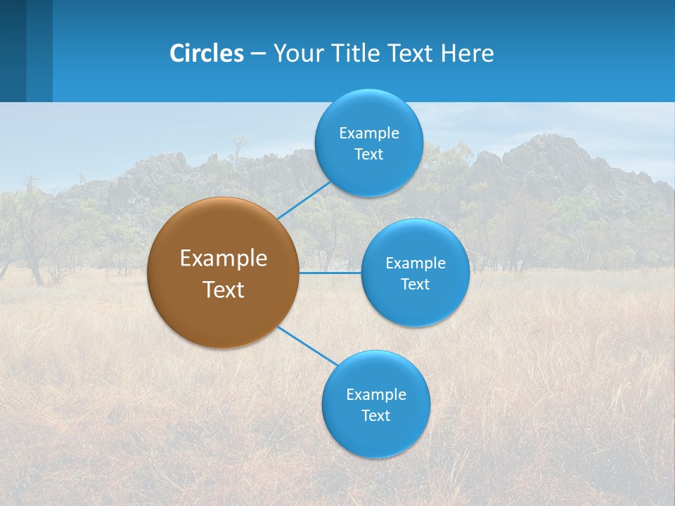 Ranch Outback Sky PowerPoint Template