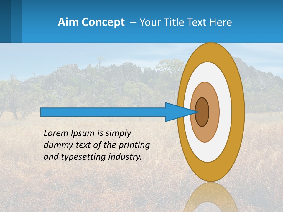 Ranch Outback Sky PowerPoint Template