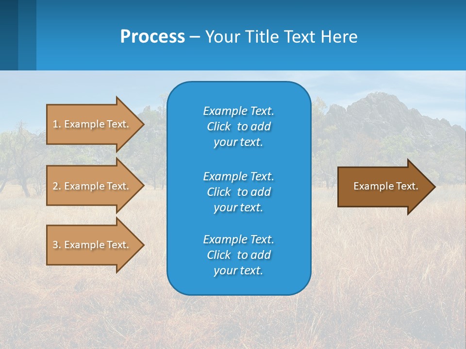 Ranch Outback Sky PowerPoint Template