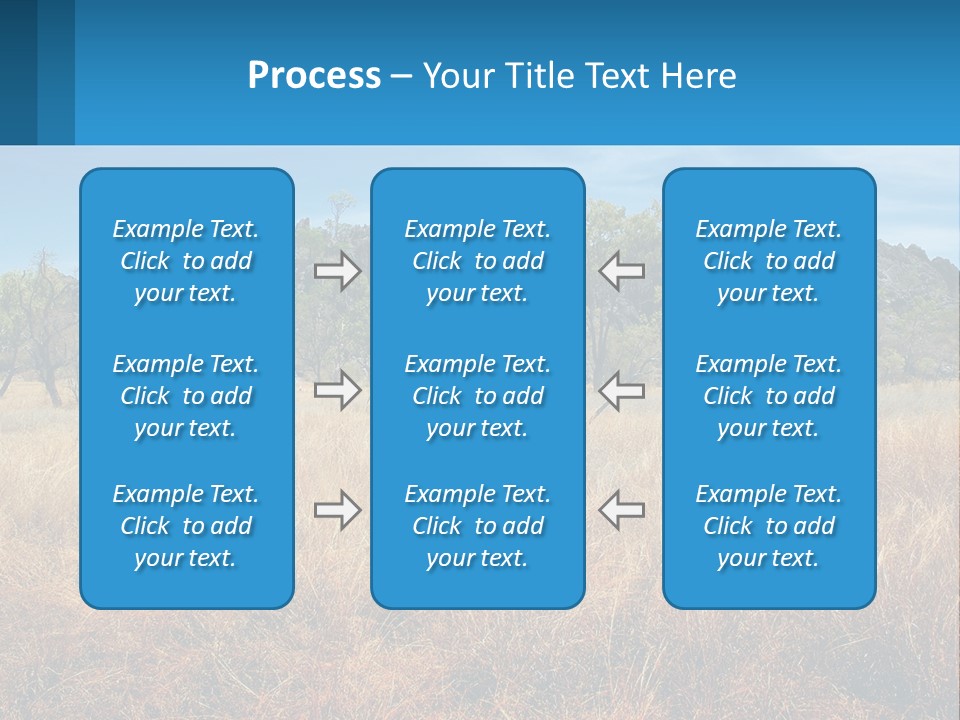 Ranch Outback Sky PowerPoint Template