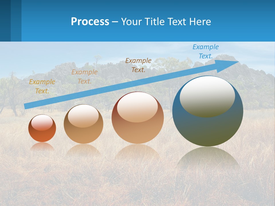 Ranch Outback Sky PowerPoint Template