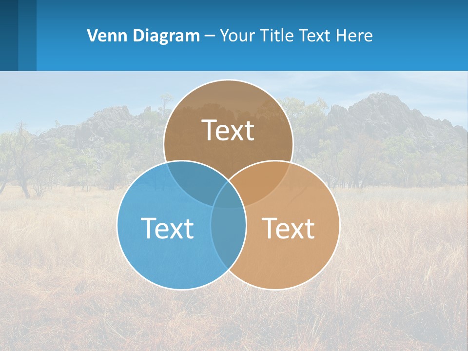 Ranch Outback Sky PowerPoint Template