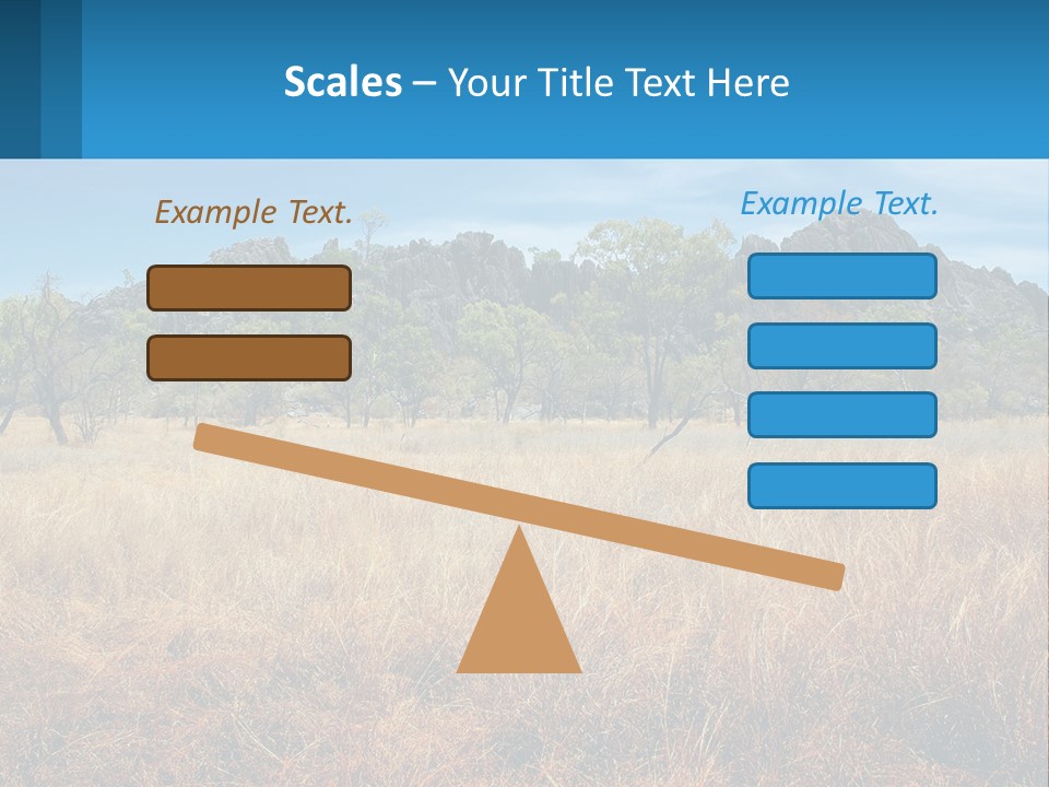 Ranch Outback Sky PowerPoint Template