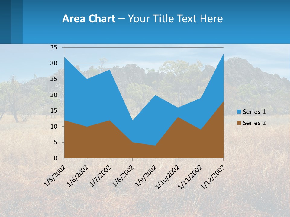 Ranch Outback Sky PowerPoint Template