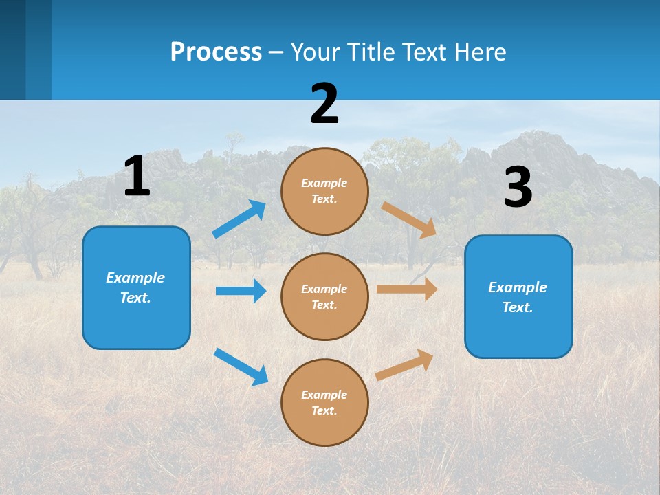 Ranch Outback Sky PowerPoint Template