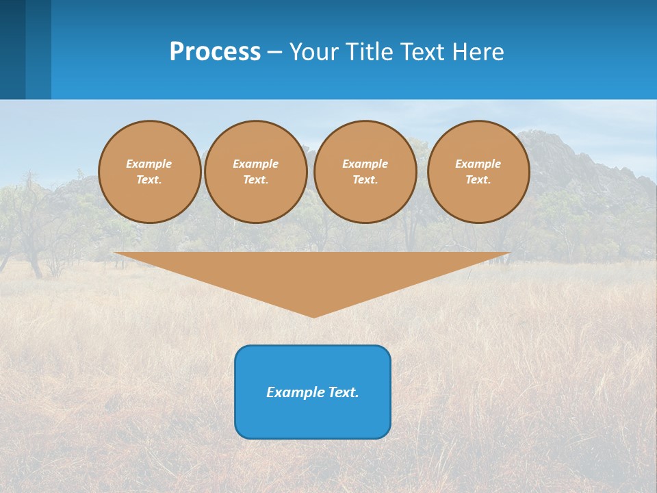 Ranch Outback Sky PowerPoint Template