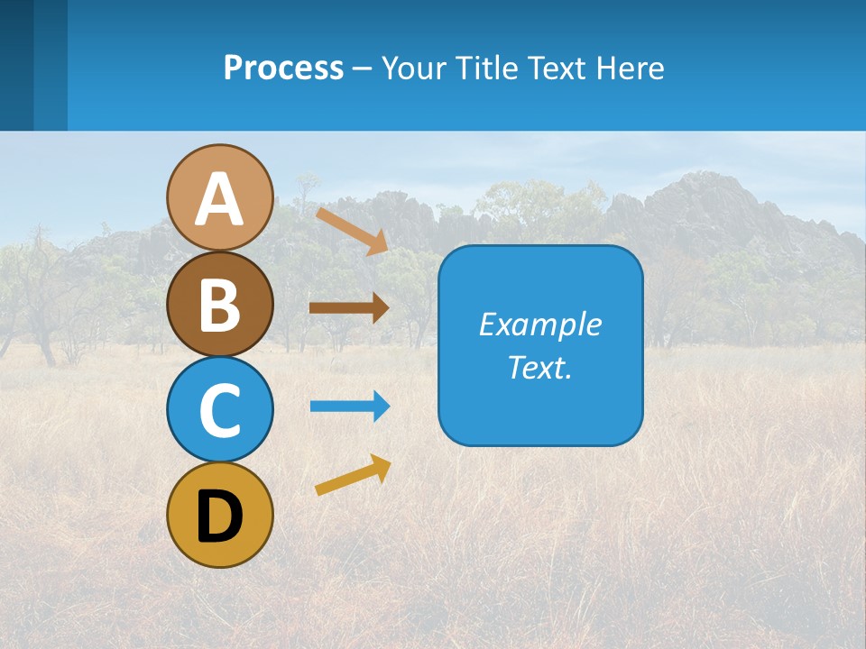 Ranch Outback Sky PowerPoint Template