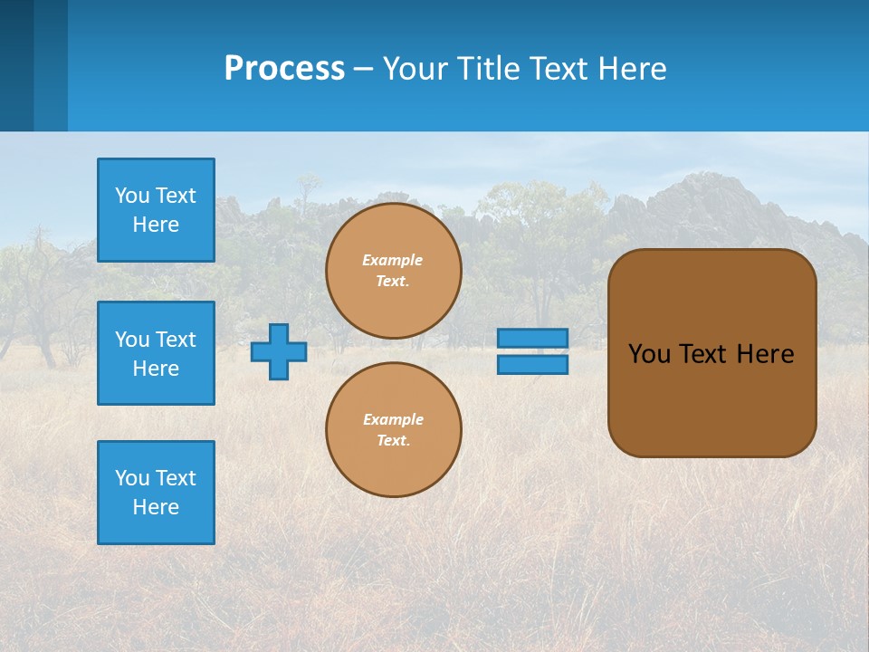 Ranch Outback Sky PowerPoint Template