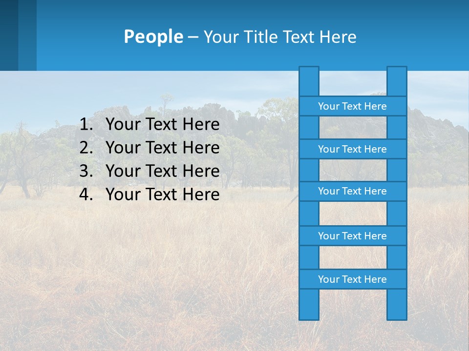Ranch Outback Sky PowerPoint Template
