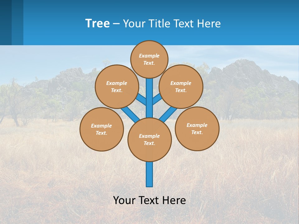 Ranch Outback Sky PowerPoint Template