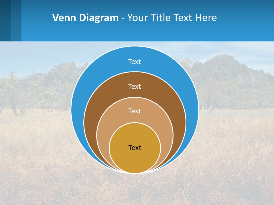 Ranch Outback Sky PowerPoint Template