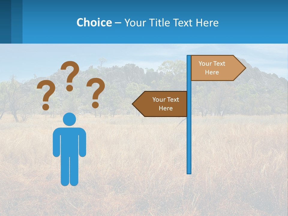 Ranch Outback Sky PowerPoint Template