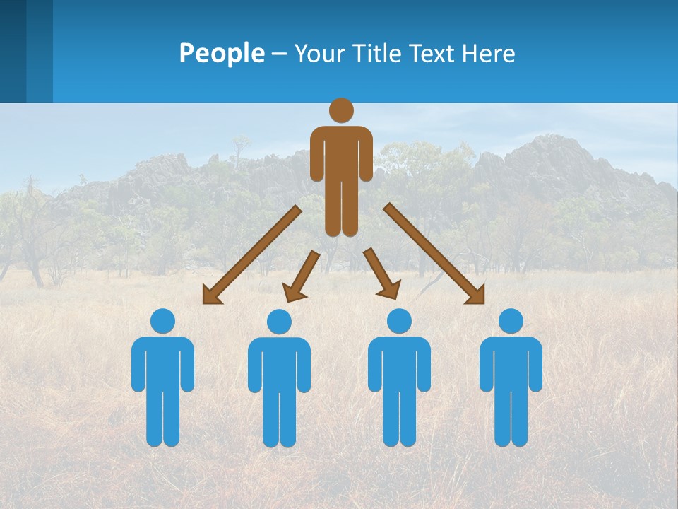 Ranch Outback Sky PowerPoint Template