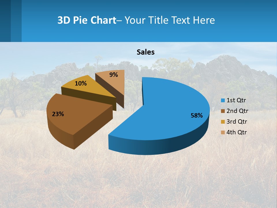 Ranch Outback Sky PowerPoint Template