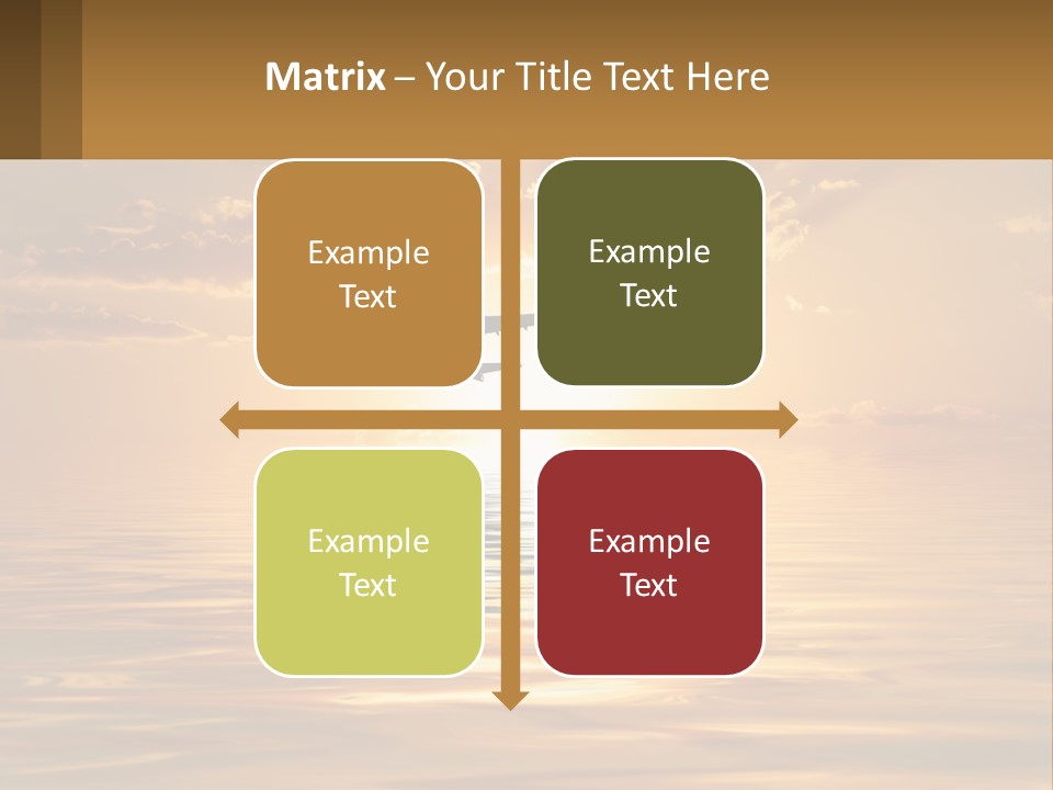 Flying Meditating Relax PowerPoint Template