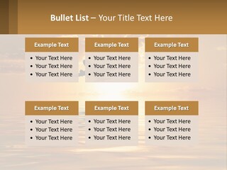 Flying Meditating Relax PowerPoint Template