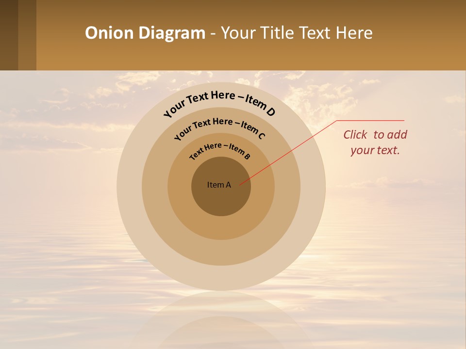 Flying Meditating Relax PowerPoint Template