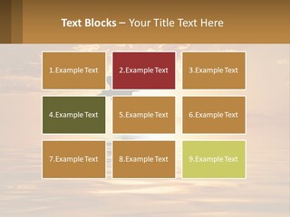 Flying Meditating Relax PowerPoint Template