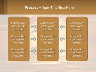 Flying Meditating Relax PowerPoint Template