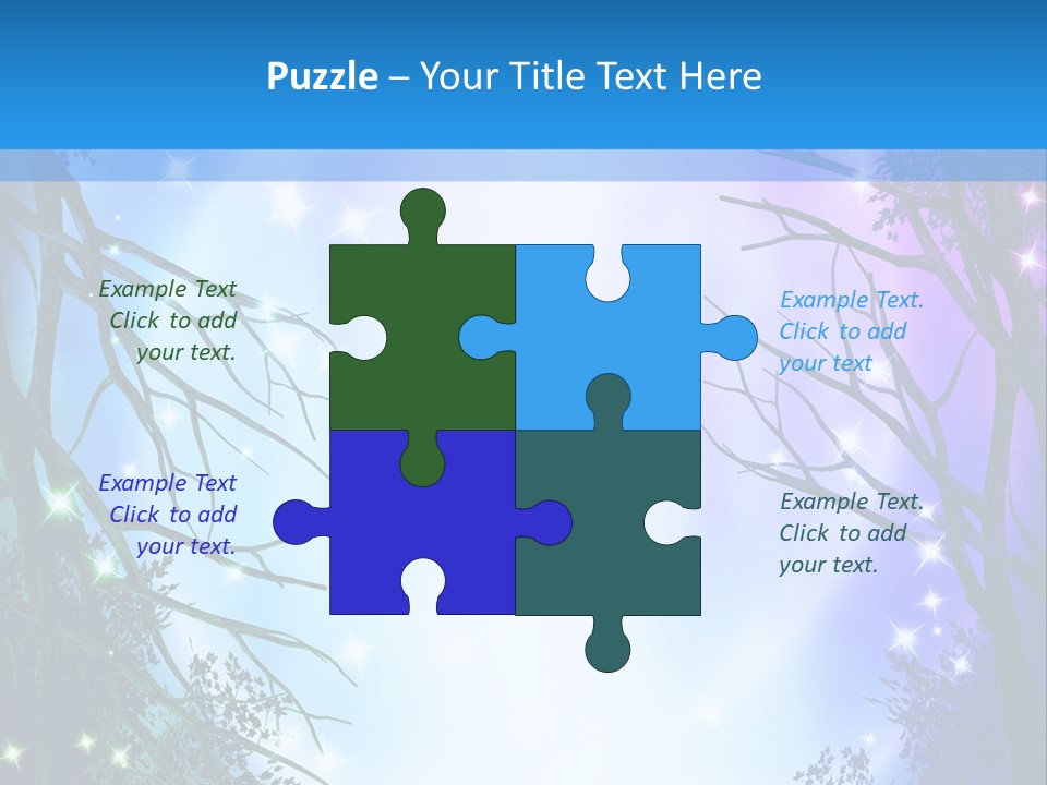 Fantasy Frame Fairytale PowerPoint Template