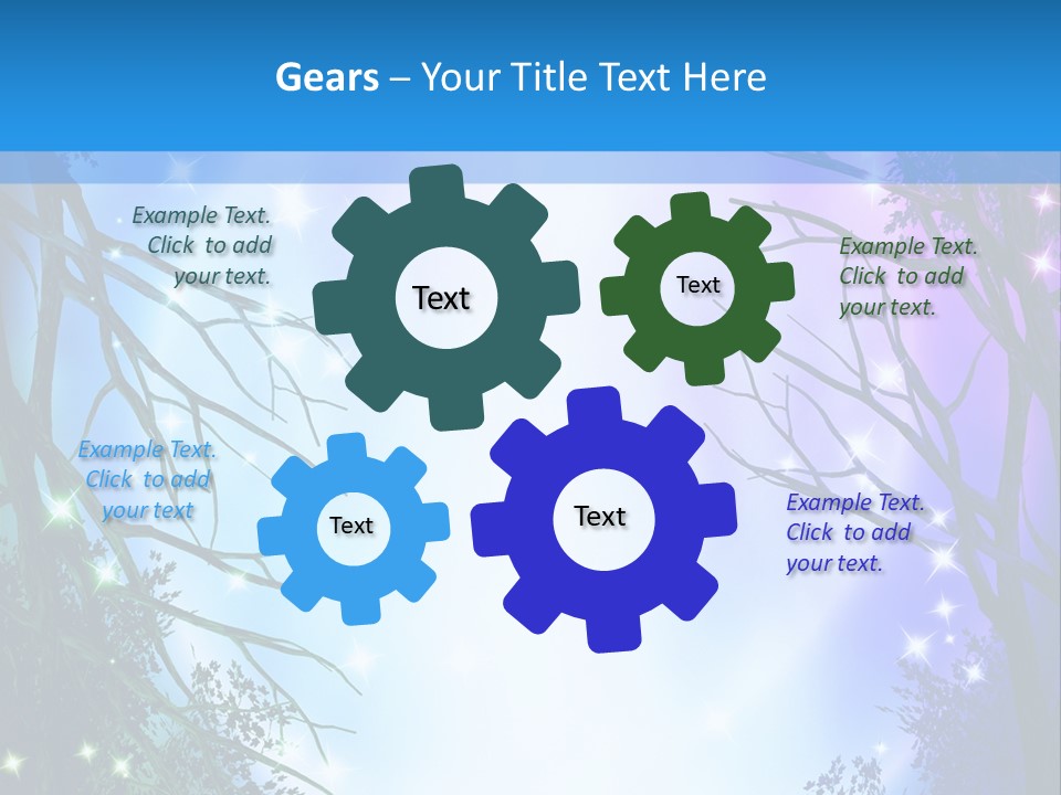 Fantasy Frame Fairytale PowerPoint Template