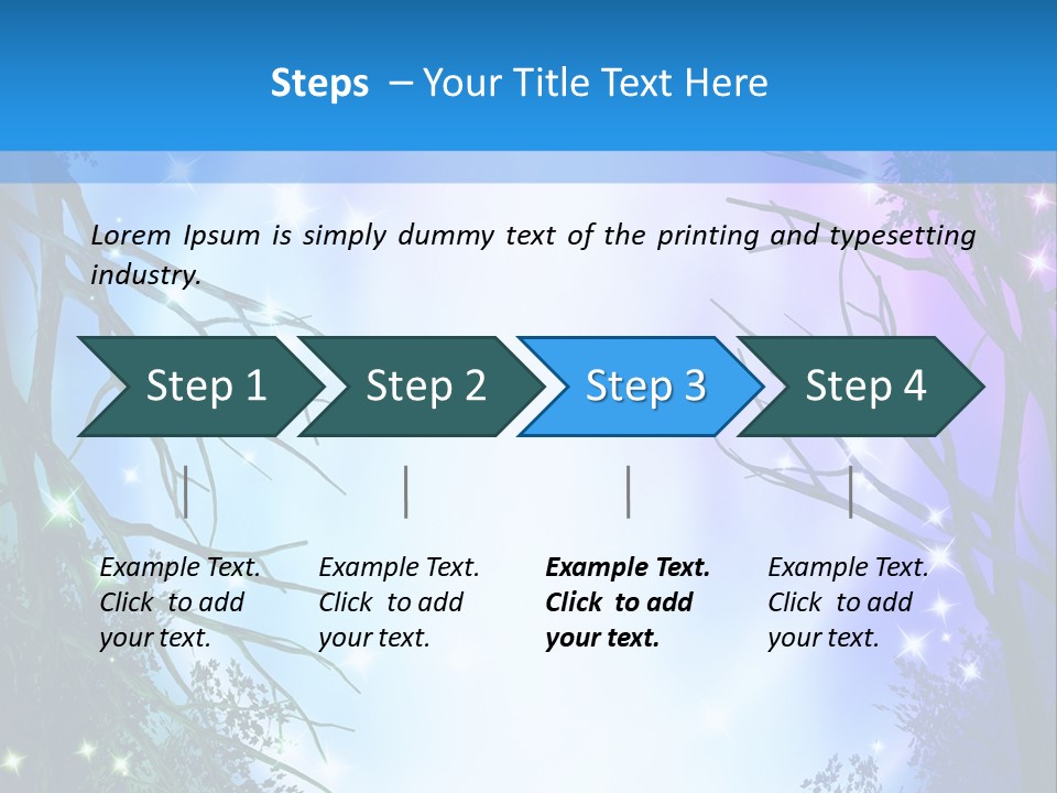 Fantasy Frame Fairytale PowerPoint Template