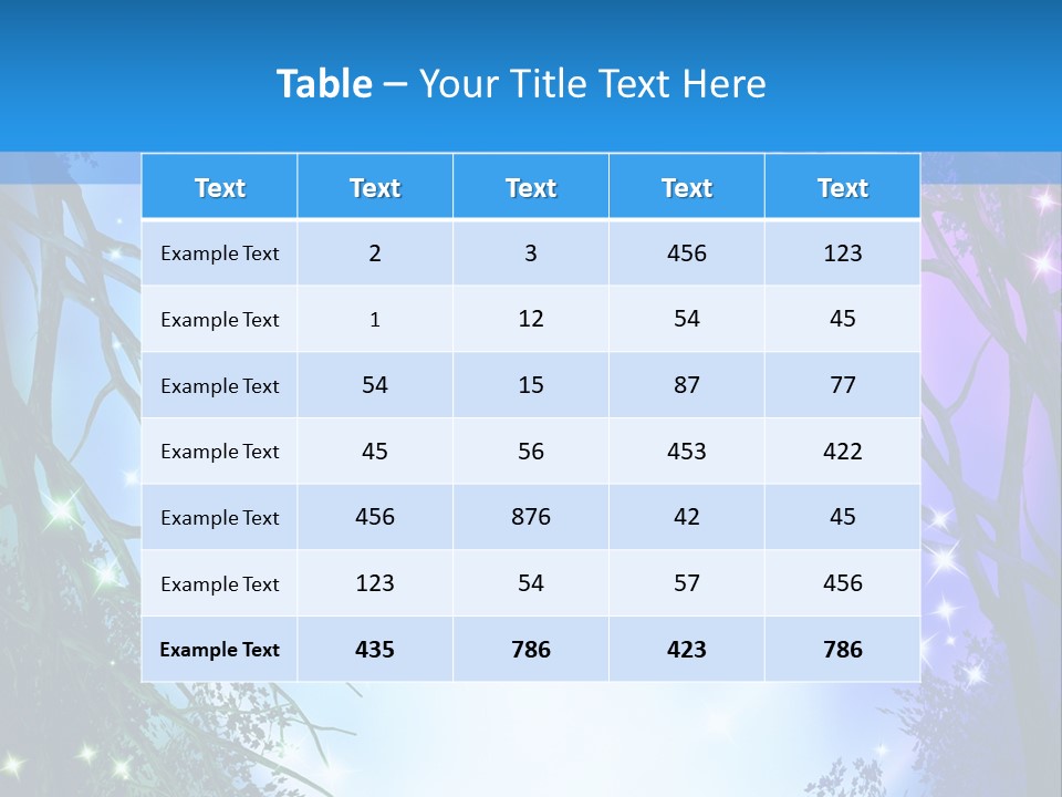 Fantasy Frame Fairytale PowerPoint Template