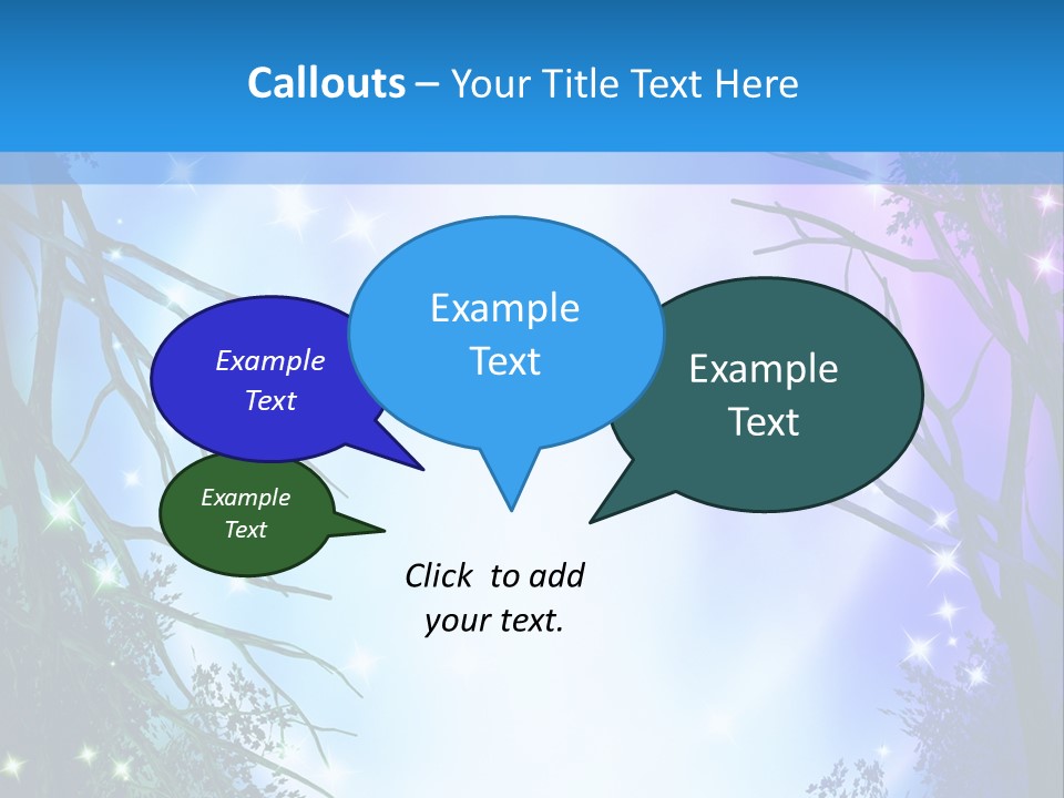 Fantasy Frame Fairytale PowerPoint Template