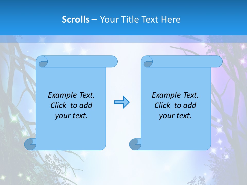 Fantasy Frame Fairytale PowerPoint Template