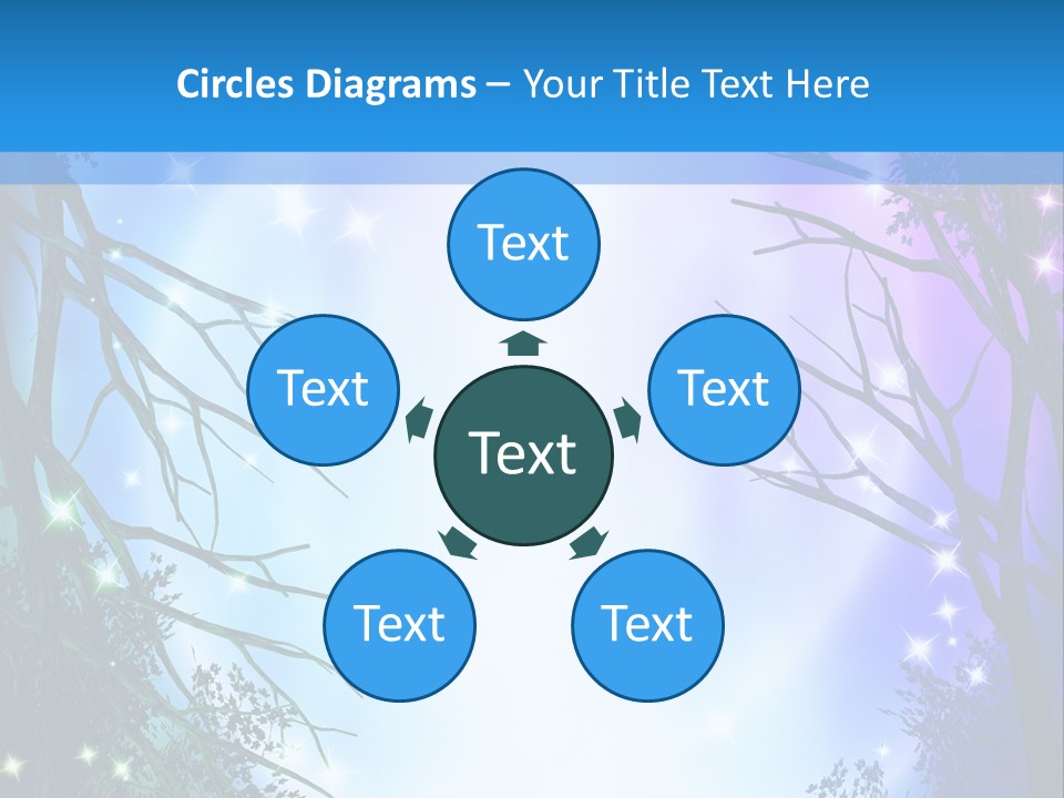 Fantasy Frame Fairytale PowerPoint Template