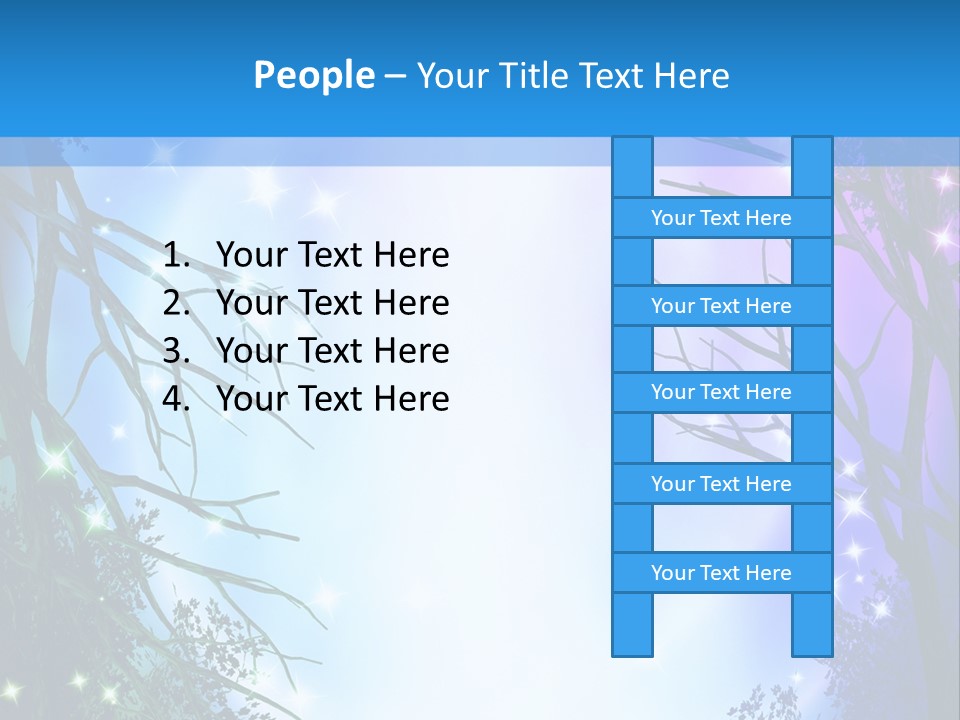 Fantasy Frame Fairytale PowerPoint Template