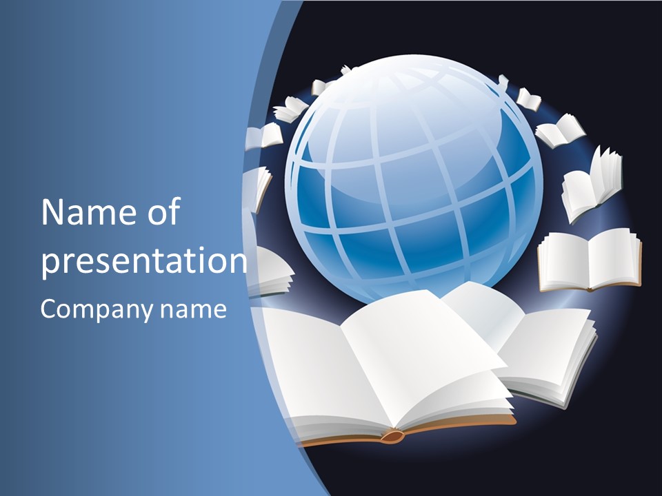 Magic Page Universe PowerPoint Template