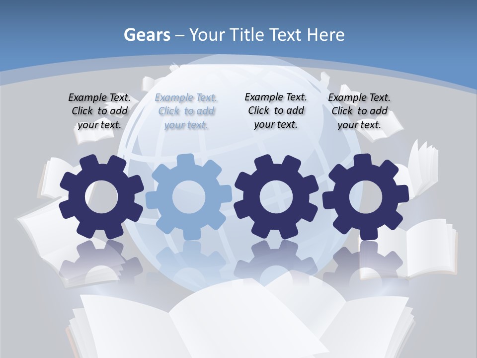 Magic Page Universe PowerPoint Template