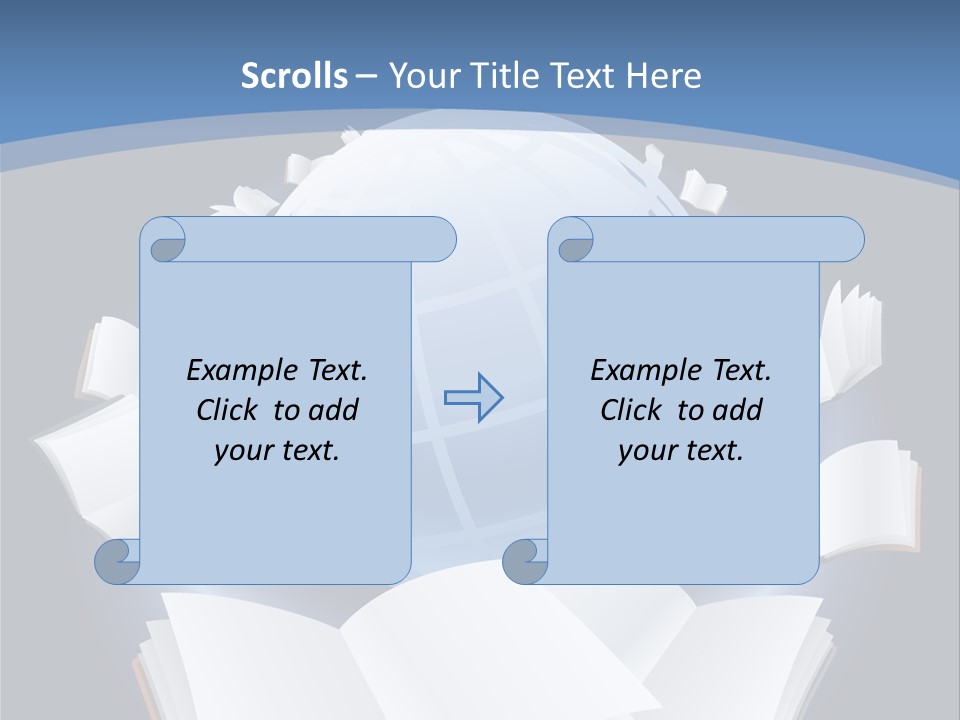 Magic Page Universe PowerPoint Template