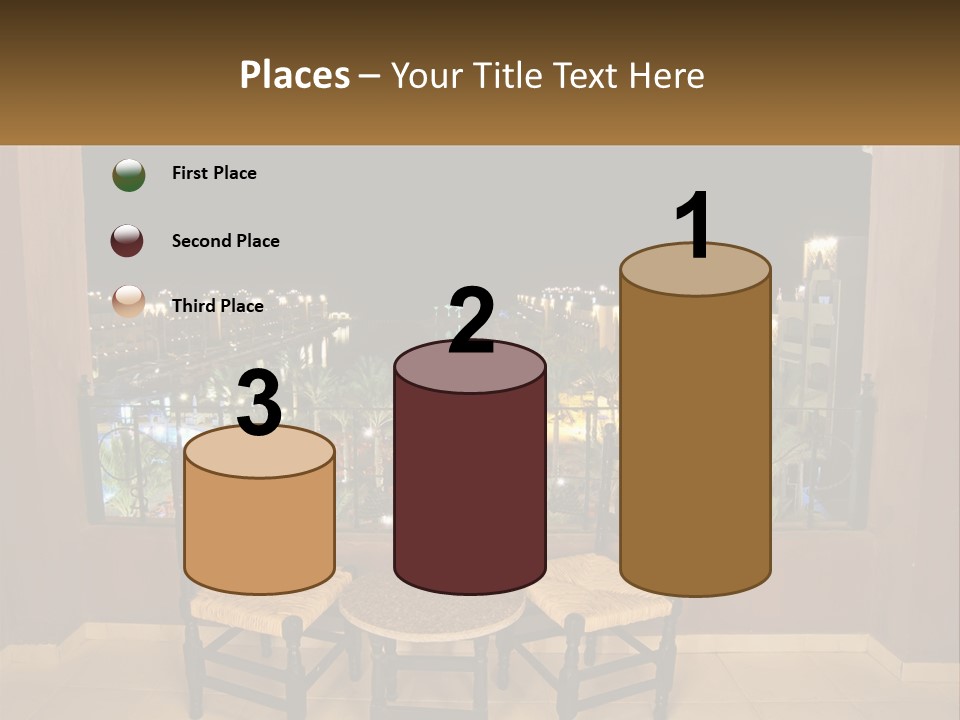 Arch Horizon Holiday PowerPoint Template