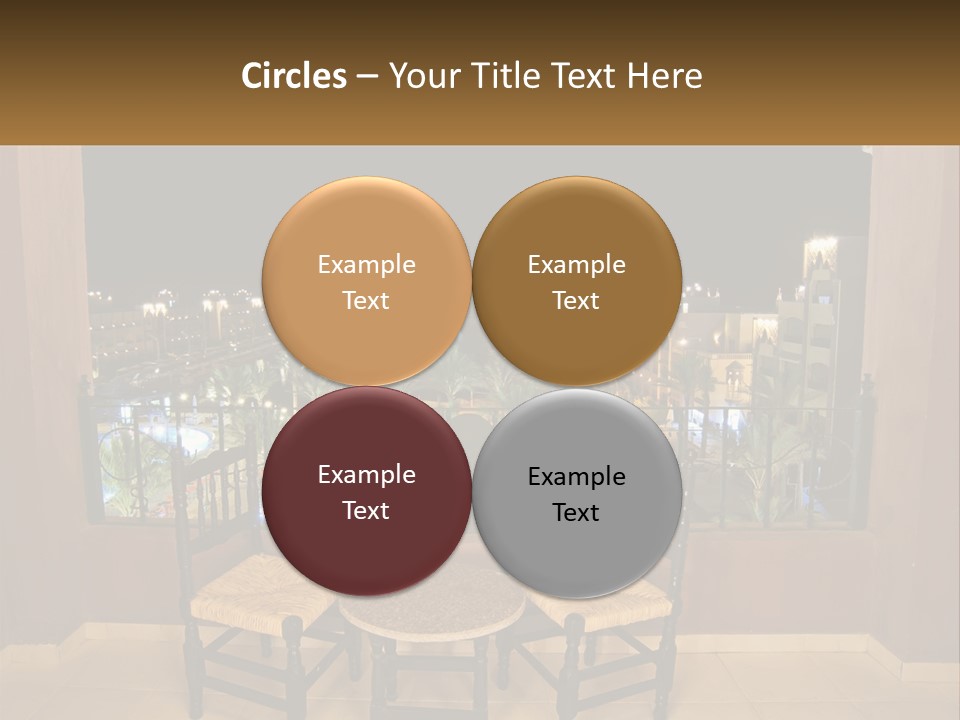 Arch Horizon Holiday PowerPoint Template