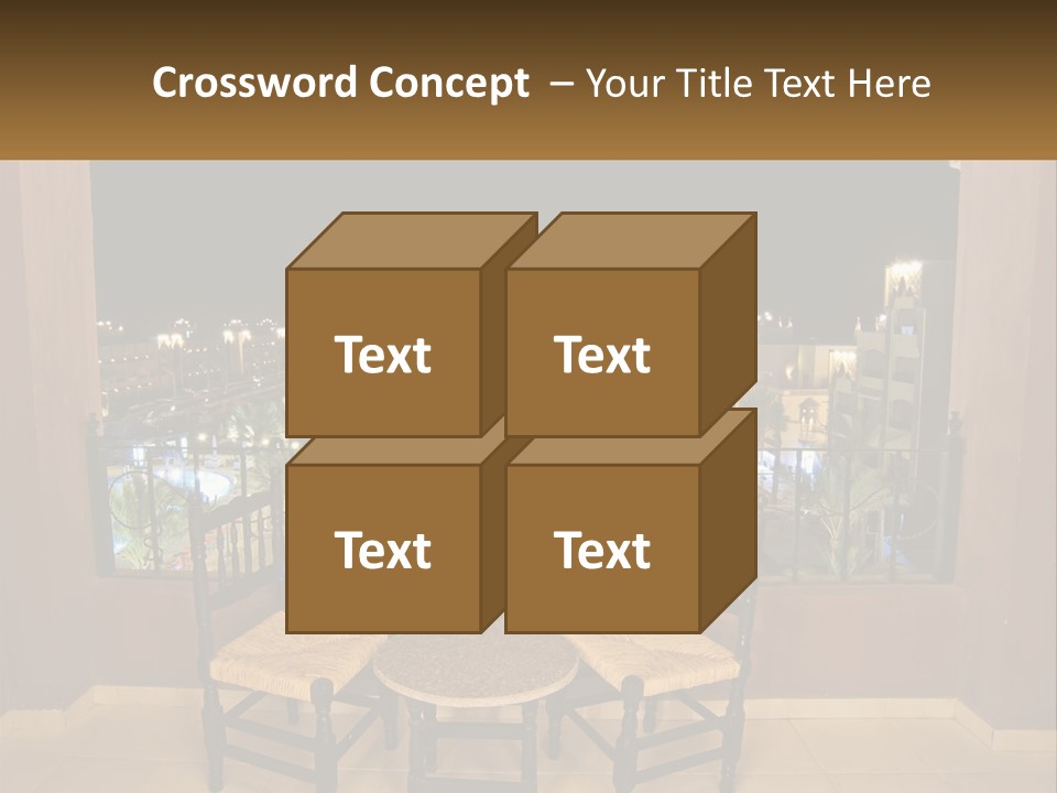 Arch Horizon Holiday PowerPoint Template