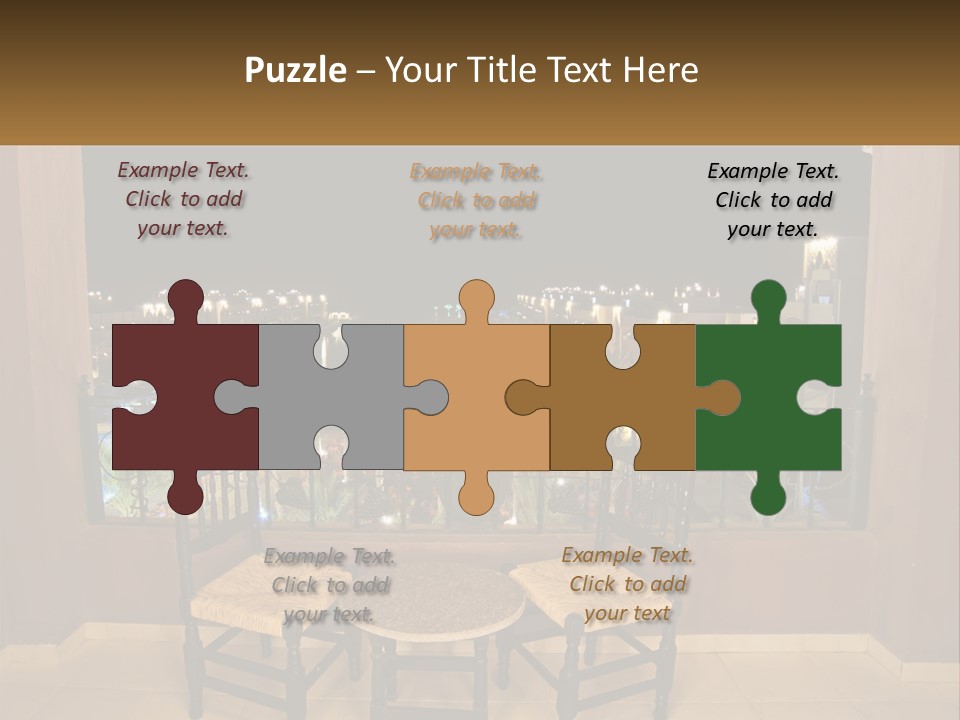 Arch Horizon Holiday PowerPoint Template