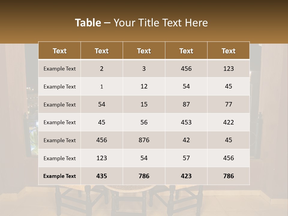 Arch Horizon Holiday PowerPoint Template