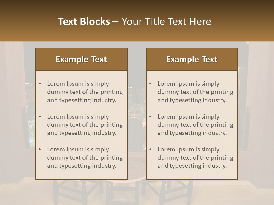 Arch Horizon Holiday PowerPoint Template
