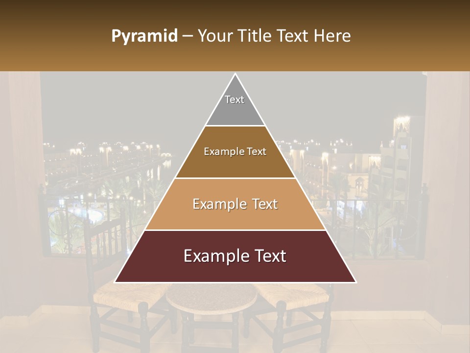 Arch Horizon Holiday PowerPoint Template