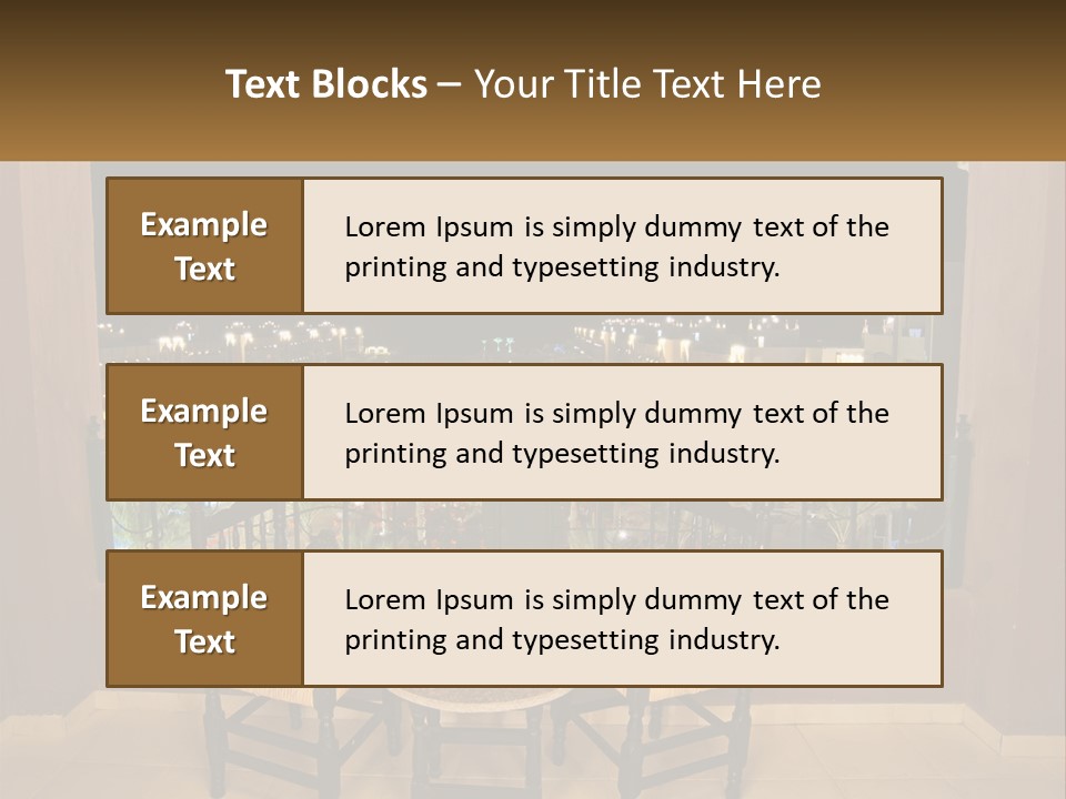 Arch Horizon Holiday PowerPoint Template