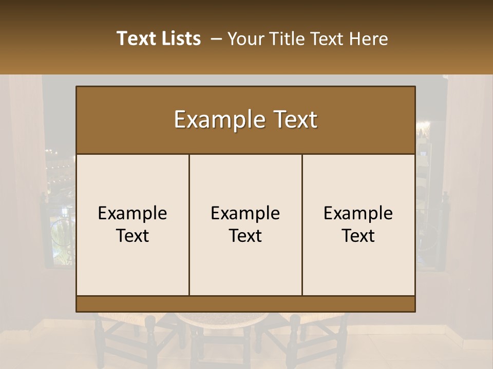 Arch Horizon Holiday PowerPoint Template