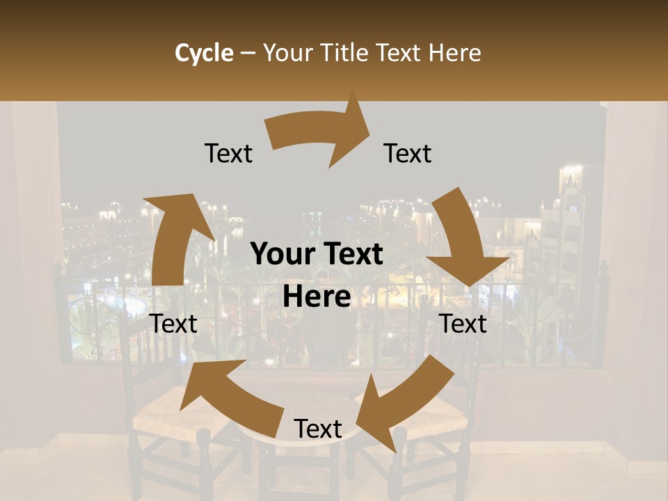 Arch Horizon Holiday PowerPoint Template