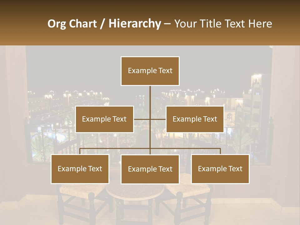Arch Horizon Holiday PowerPoint Template