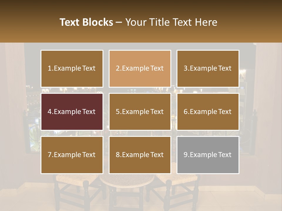 Arch Horizon Holiday PowerPoint Template