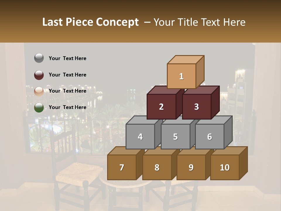 Arch Horizon Holiday PowerPoint Template