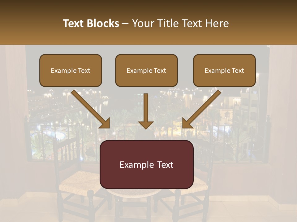 Arch Horizon Holiday PowerPoint Template
