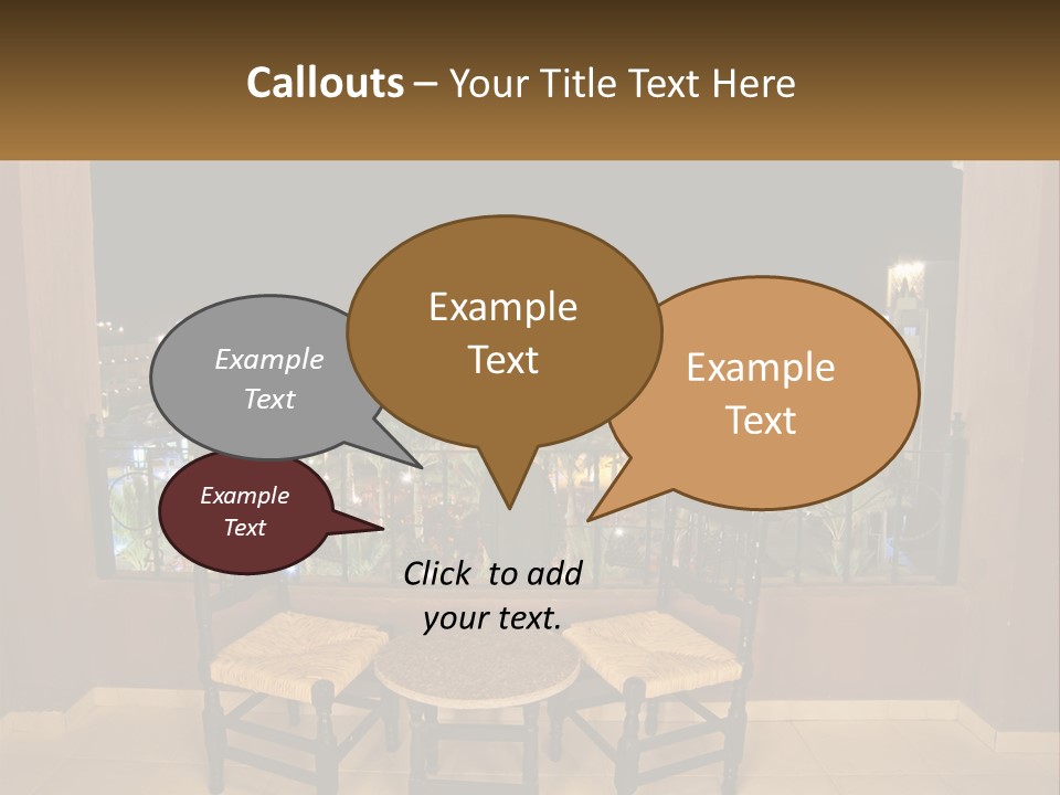 Arch Horizon Holiday PowerPoint Template